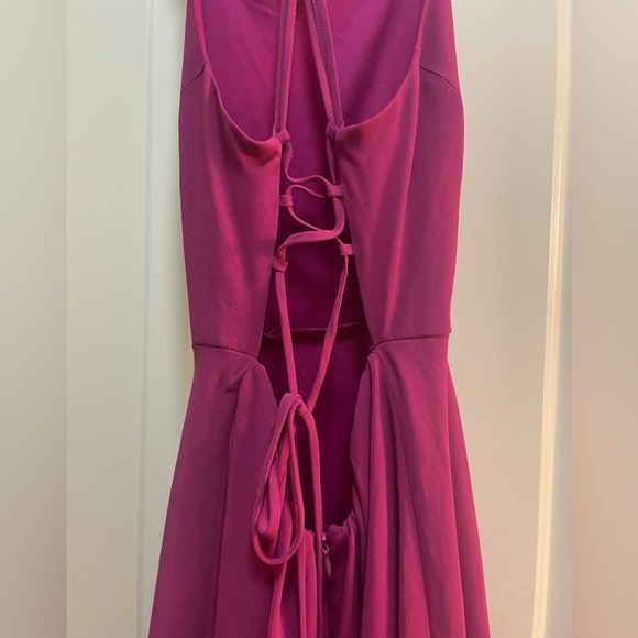 Lulu’s Good Deeds Lace-Up Skater Dress (Speak Now for Eras Tour!!) - Picture 5 of 9